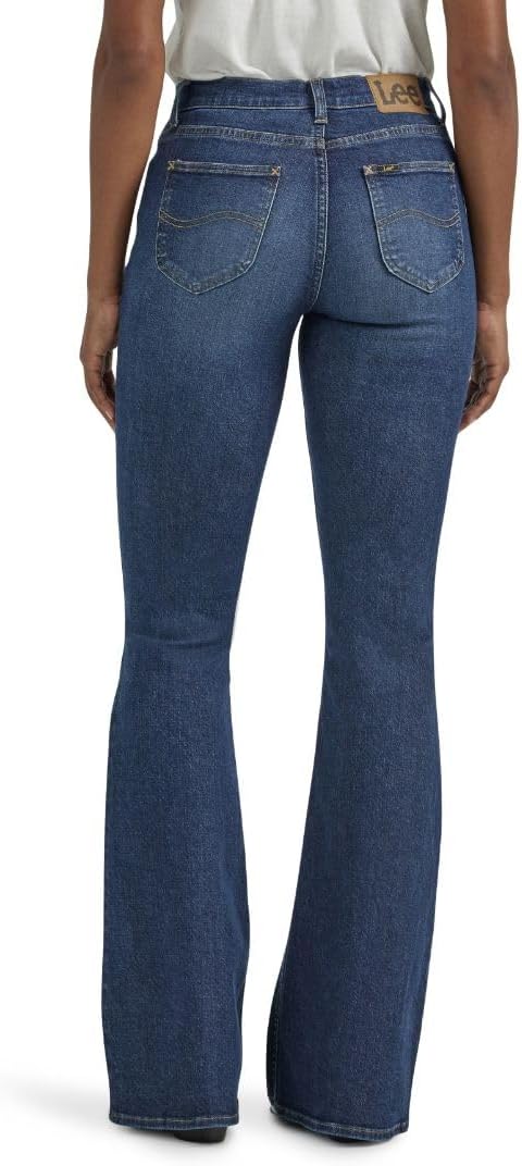 Lee Women's Legendary Mid Rise Flare Jean - Image 3